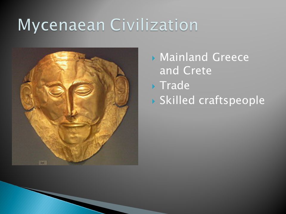  Mainland Greece and Crete  Trade  Skilled craftspeople