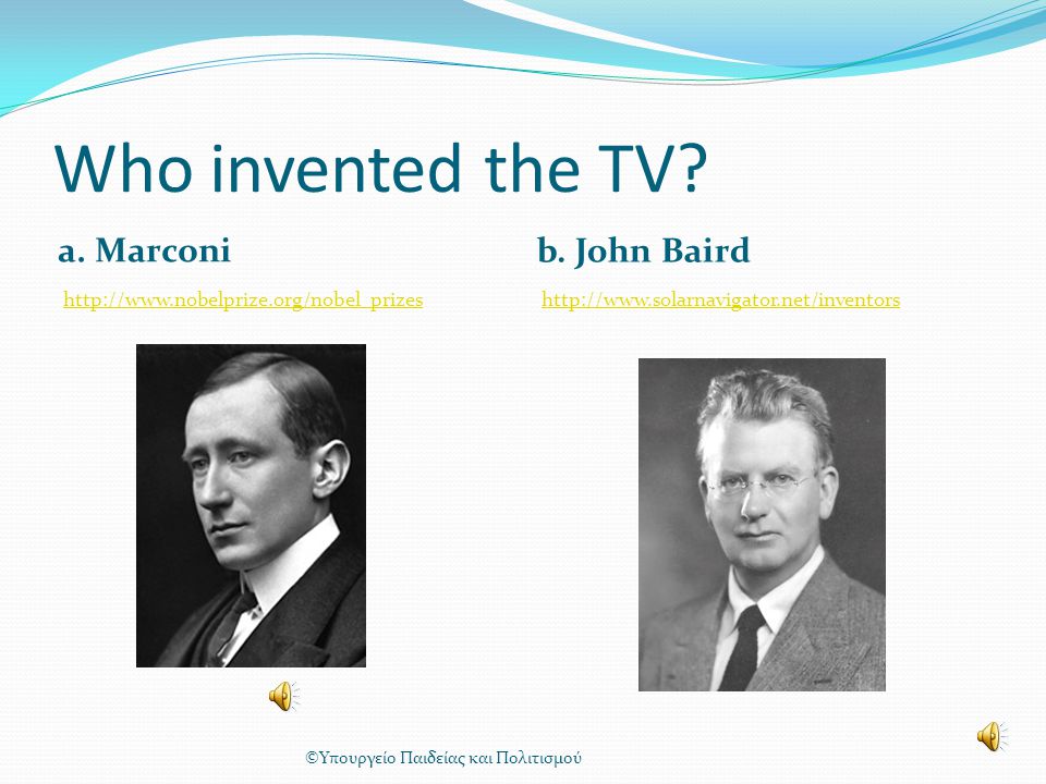Who invented the car. a. Einstein b.