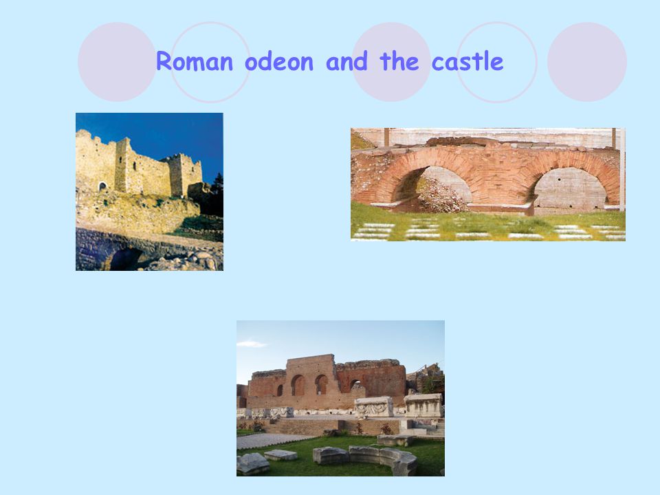 Roman odeon and the castle
