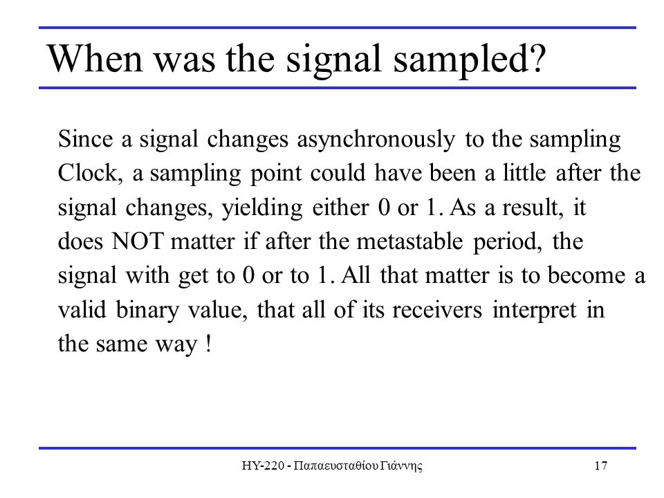 ΗΥ Παπαευσταθίου Γιάννης17 When was the signal sampled.