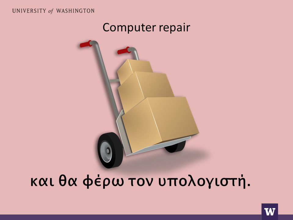 Computer repair και θα φέρω τον υπολογιστή.