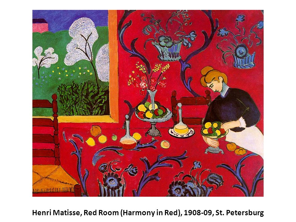 Henri Matisse, Red Room (Harmony in Red), , St. Petersburg