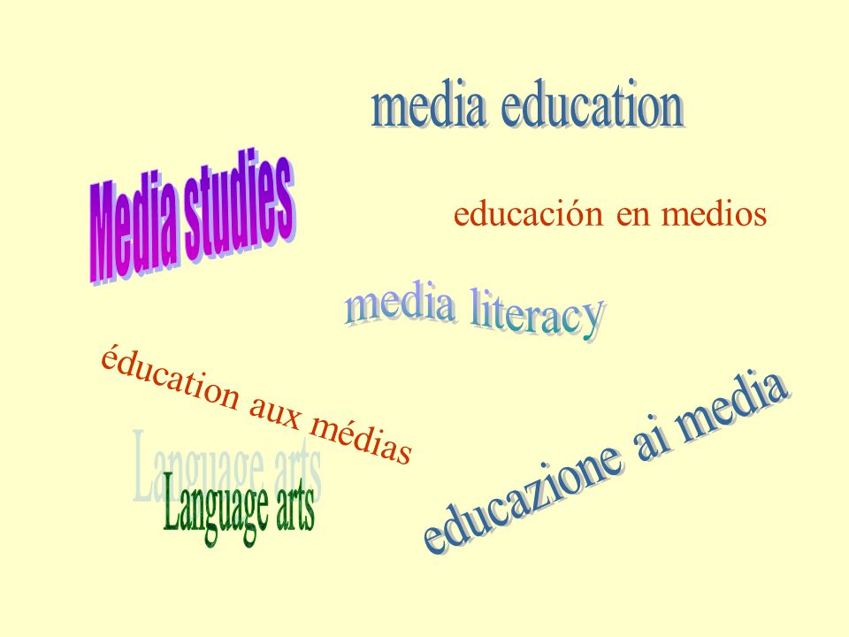 educación en medios éducation aux médias