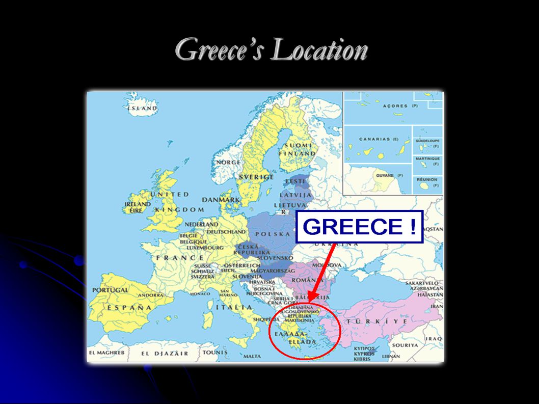 Greece’s Location