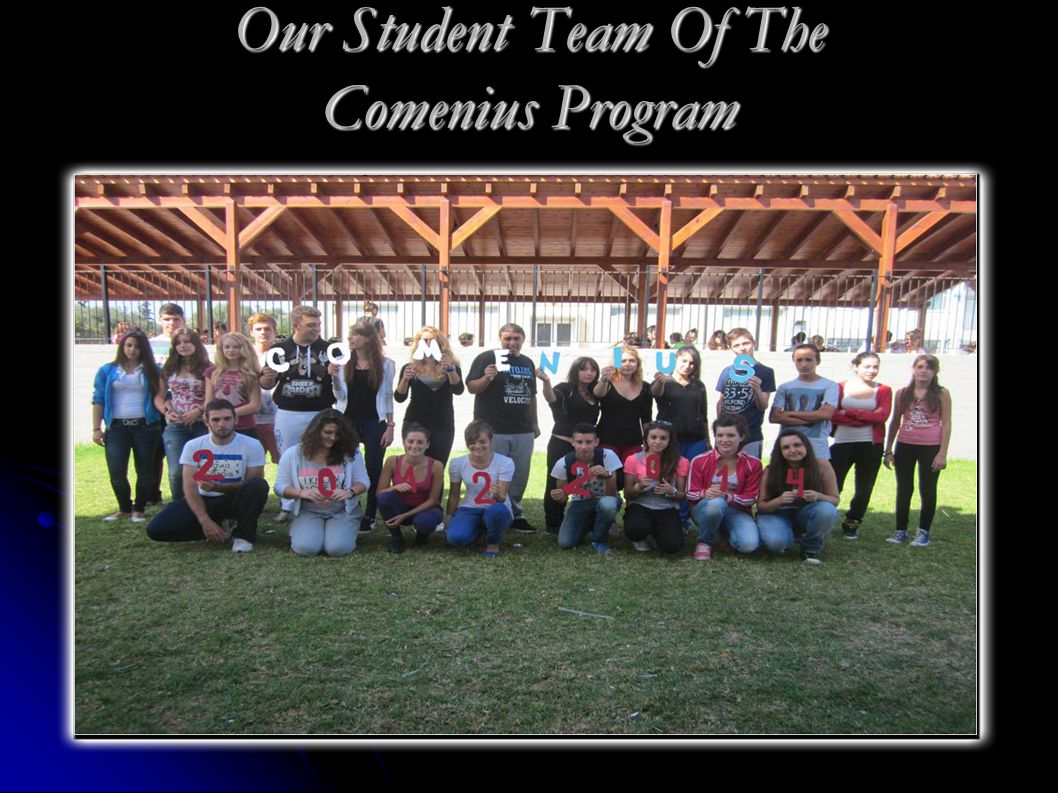 Our Student Team Of The Comenius Program