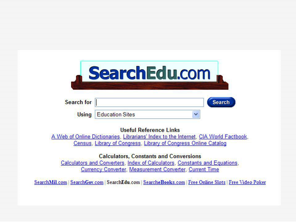Ιστοσελίδα μηχανής αναζήτησης για εκπαιδευτικά θέματα