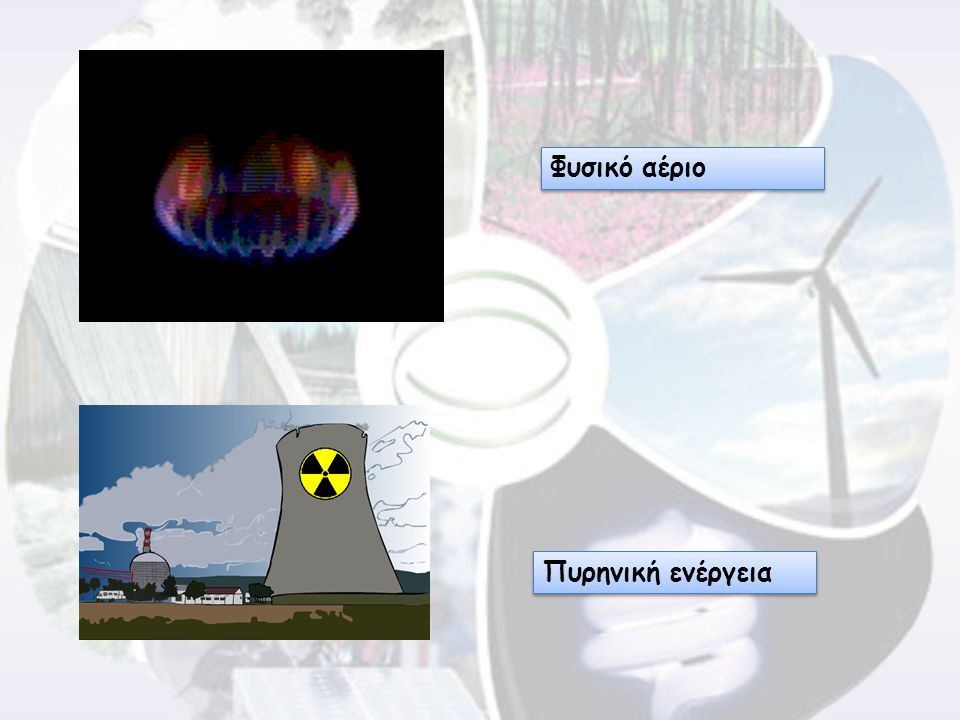 Φυσικό αέριο Πυρηνική ενέργεια