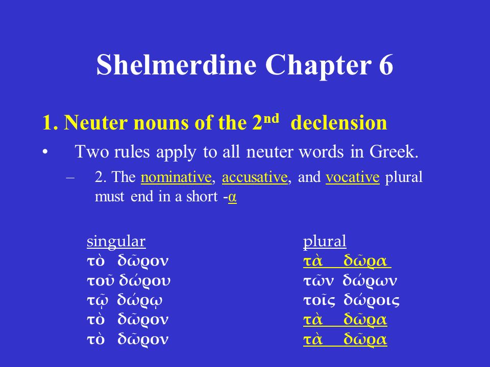 Shelmerdine Chapter 6 1.