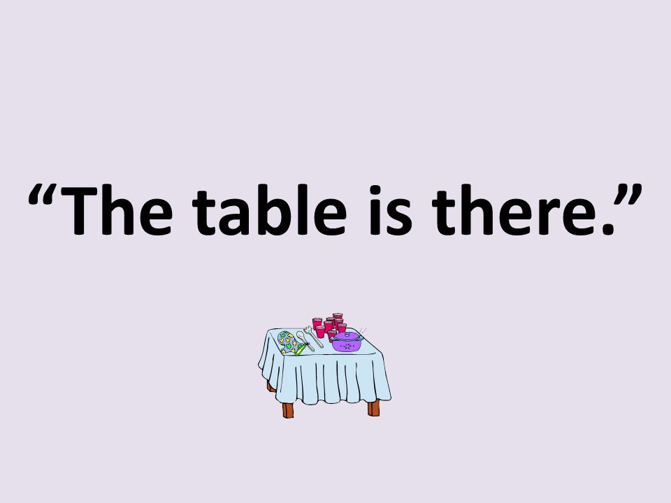 The table is there.