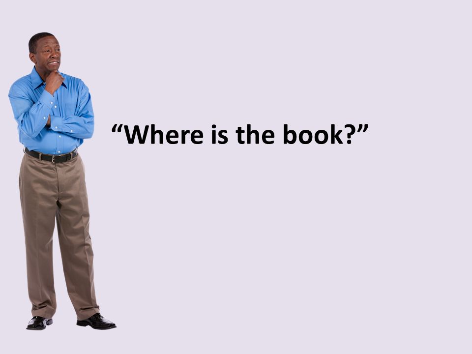 Where is the book