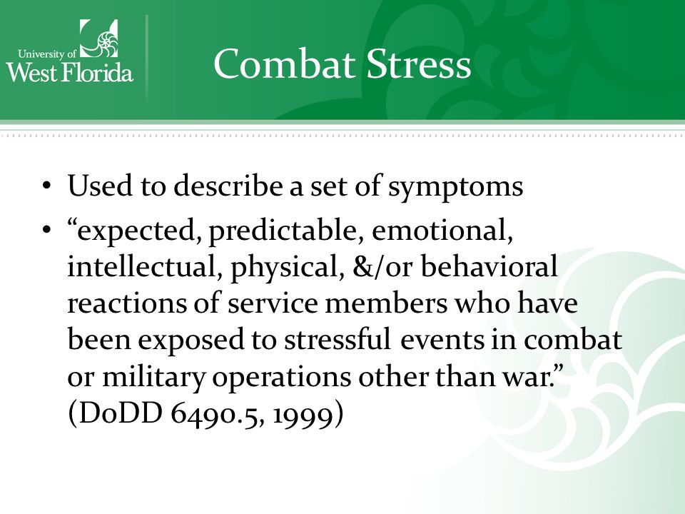 Combat Stress Kieran Dhillon, PsyD, ABPP Military Psychology. - ppt ...