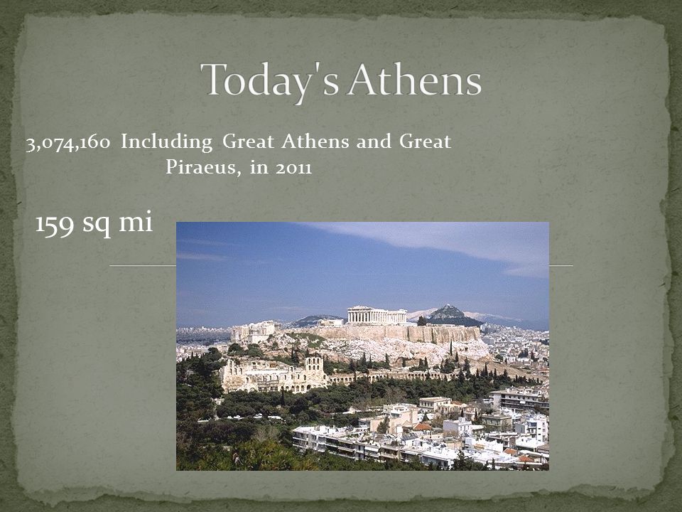 3,074,160 Including Great Athens and Great Piraeus, in sq mi