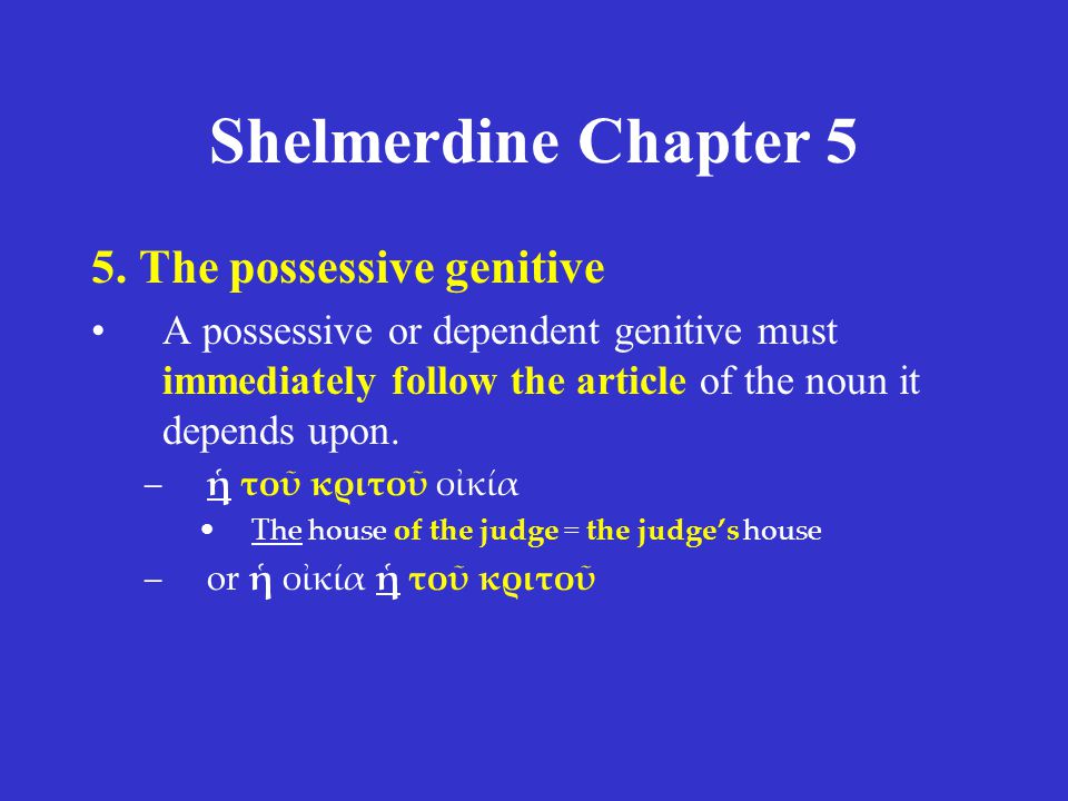 Shelmerdine Chapter 5 5.
