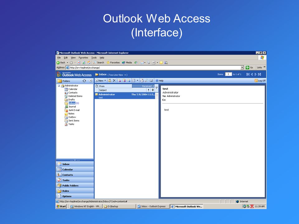 Outlook Web Access (Interface)