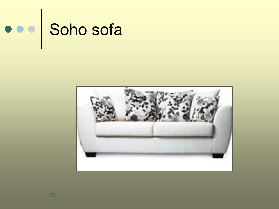 39 Soho sofa