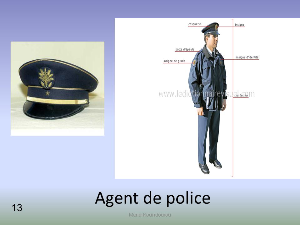 Maria Koundourou Agent de police 1313